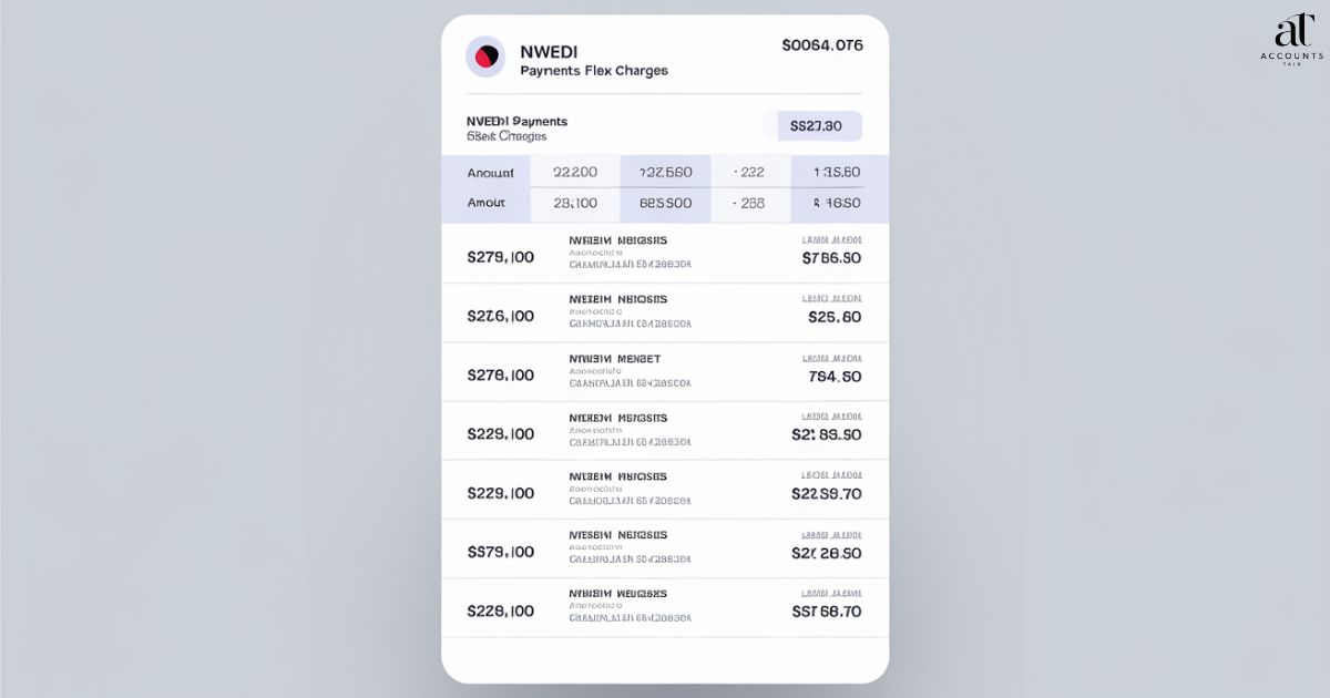 NWEDI PAYMENTS Flex Charges on Your Bank Statement