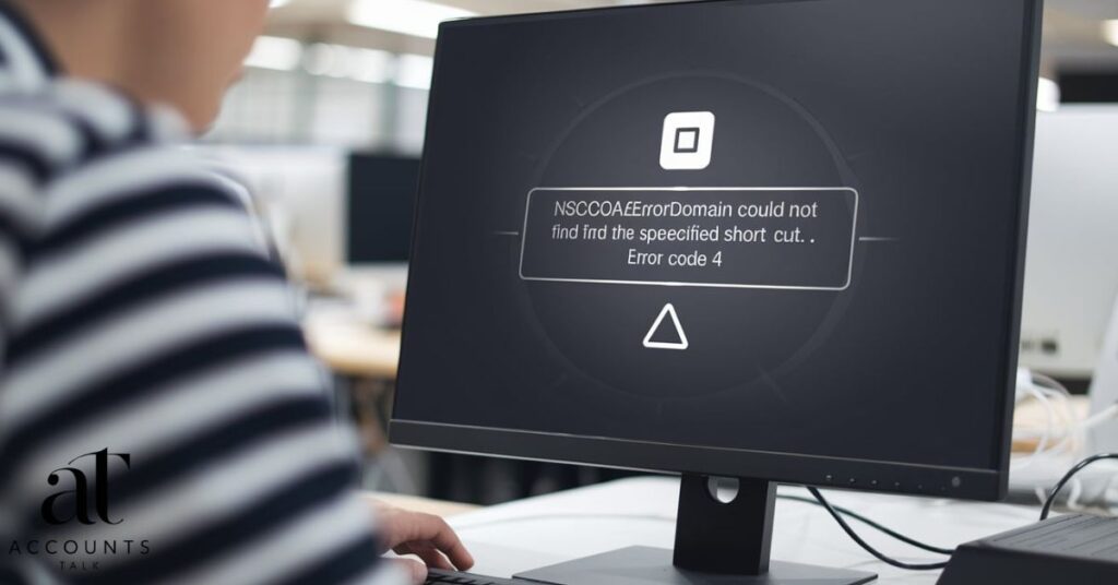 Deciphering errordomain=nscocoaerrordomain&errormessage=could not find the specified shortcut.&errorcode=4